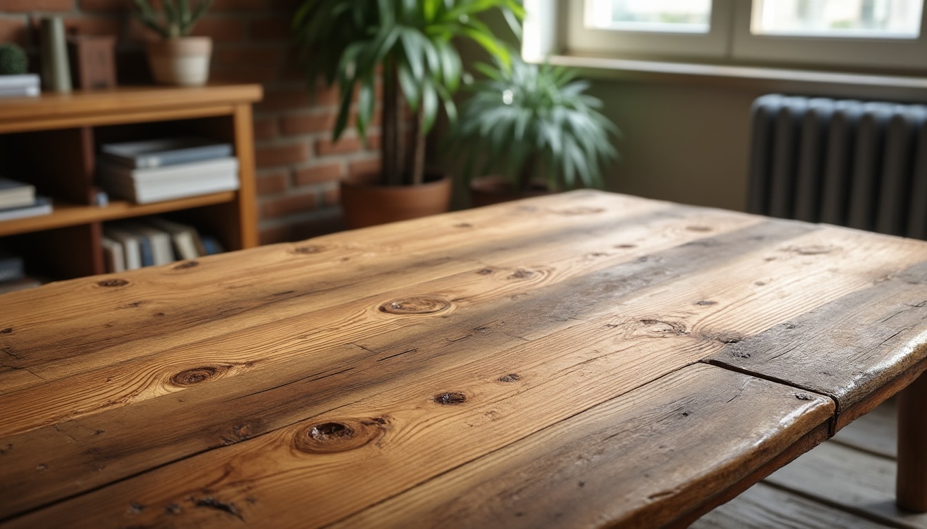 But table basse en bois : ce que change la matière à l&rsquo;usage